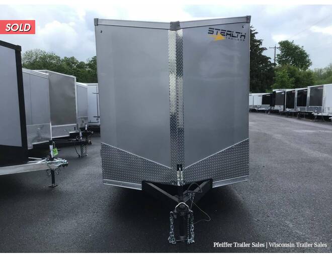 2023 7x16 Stealth Titan w/ 12 Inches Extra Height (Silver) Cargo Encl BP at Pfeiffer Trailer Sales STOCK# 96811 Exterior Photo