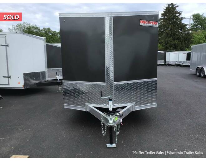 2023 $1,000 OFF! 7x16 Discovery Aluminum Endeavor (Charcoal) Cargo Encl BP at Pfeiffer Trailer Sales STOCK# 14884 Exterior Photo