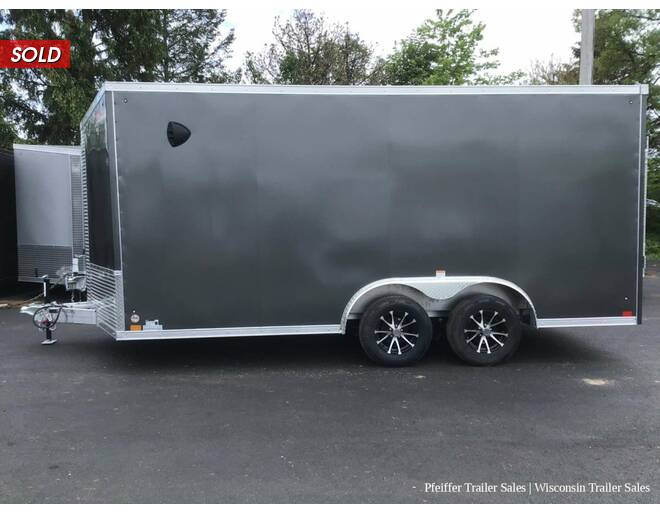 2022 8.5x16 7K Discovery Nitro-Lite Enclosed Car Hauler (Charcoal) Auto Encl BP at Pfeiffer Trailer Sales STOCK# 12018 Photo 3