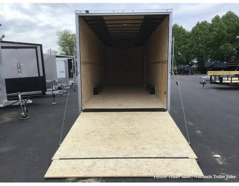 2023 8.5x28 10K Discovery Challenger SE Enclosed Car Hauler w/ 8ft Int. Height & Options (Silver)  at Pfeiffer Trailer Sales STOCK# 18334 Photo 8