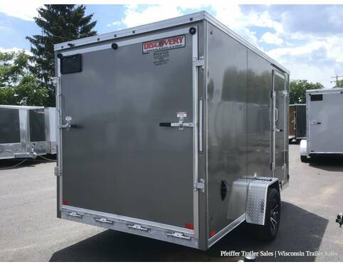 2022 7x12 Discovery Aluminum Endeavor w/ 6 Inches Extra Height (Pewter) Cargo Encl BP at Pfeiffer Trailer Sales STOCK# 14876 Photo 6