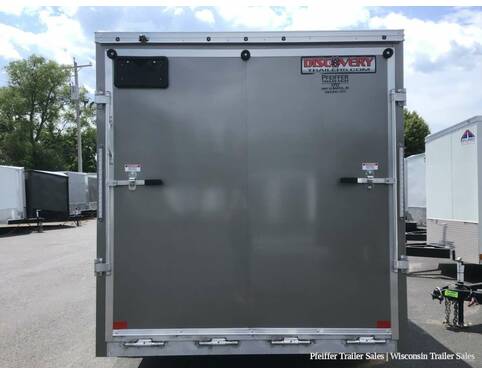 2022 7x12 Discovery Aluminum Endeavor w/ 6 Inches Extra Height (Pewter) Cargo Encl BP at Pfeiffer Trailer Sales STOCK# 14876 Photo 5
