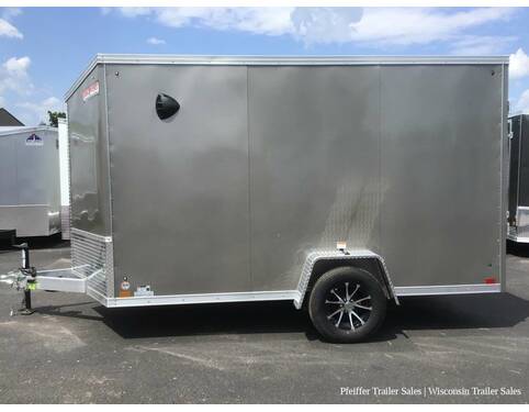 2022 7x12 Discovery Aluminum Endeavor w/ 6 Inches Extra Height (Pewter) Cargo Encl BP at Pfeiffer Trailer Sales STOCK# 14876 Photo 3