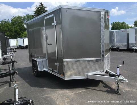 2022 7x12 Discovery Aluminum Endeavor w/ 6 Inches Extra Height (Pewter) Cargo Encl BP at Pfeiffer Trailer Sales STOCK# 14876 Photo 7