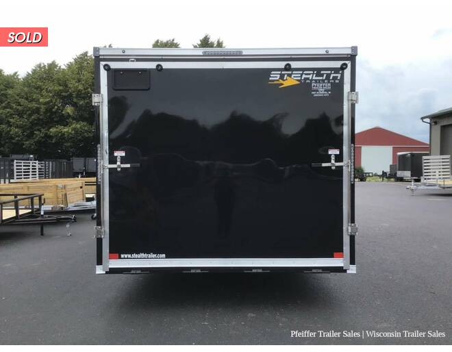 2023 8.5x28 10K Stealth Titan Enclosed Car Hauler (Black) Auto Encl BP at Pfeiffer Trailer Sales STOCK# 96812 Photo 5