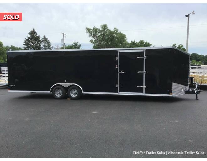 2023 8.5x28 10K Stealth Titan Enclosed Car Hauler (Black) Auto Encl BP at Pfeiffer Trailer Sales STOCK# 96812 Photo 6