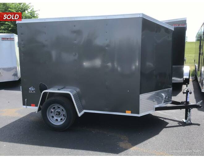 2023 5x8 Look ST DLX w/ Rear Single Swing Door (Charcoal) Cargo Encl BP at Pfeiffer Trailer Sales STOCK# 72460 Photo 3