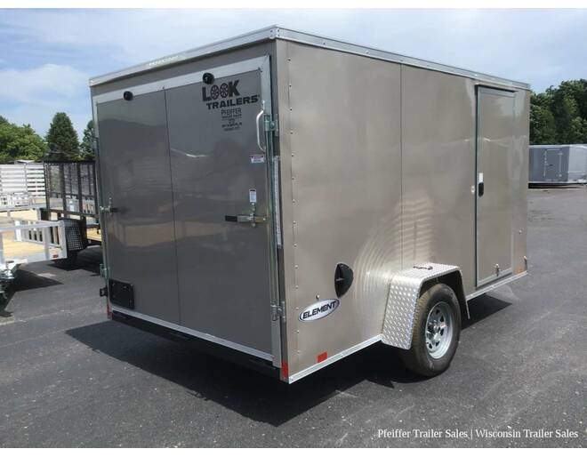 2023 $1000 OFF! 7x12 Look Element SE (Champagne Beige) Cargo Encl BP at Pfeiffer Trailer Sales STOCK# 72479 Photo 5