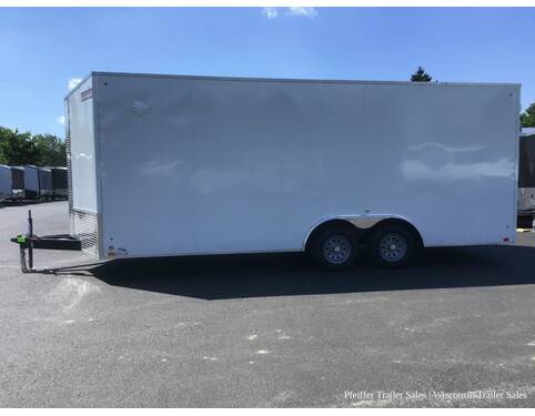 2023 8.5x20 7K Discovery Challenger SE Enclosed Car Hauler w/ 7ft Int. Height (White) Auto Encl BP at Pfeiffer Trailer Sales STOCK# 19256 Photo 3