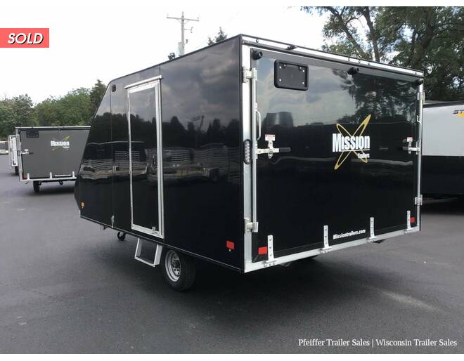 2023 101x12 Mission Crossover (Black) Snowmobile Trailer at Pfeiffer Trailer Sales STOCK# 23071 Photo 4