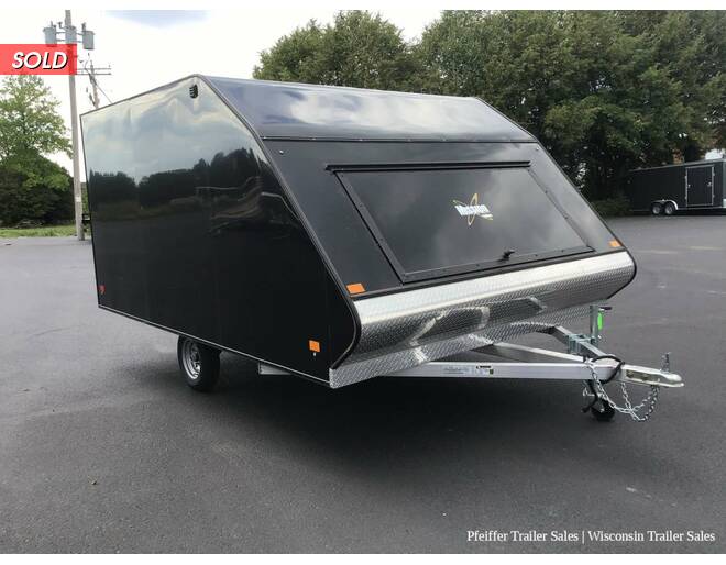 2023 101x12 Mission Crossover (Black) Snowmobile Trailer at Pfeiffer Trailer Sales STOCK# 23071 Photo 8
