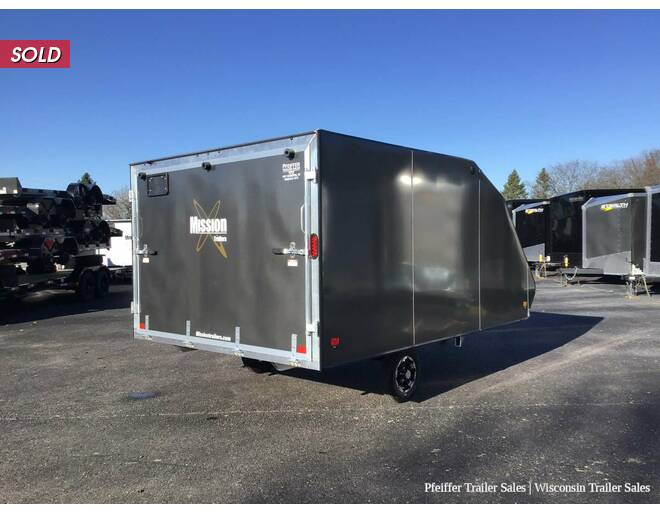 2024 101x12 Mission Crossover w/ Caliber Pkg & Aluminum Wheels (Charcoal) Snowmobile Trailer at Pfeiffer Trailer Sales STOCK# 84052 Photo 6