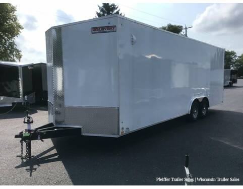 2023 8.5x24 10K Discovery Challenger Enclosed Car Hauler w/ 7ft Int. Height (White) Auto Encl BP at Pfeiffer Trailer Sales STOCK# 19252 Photo 2