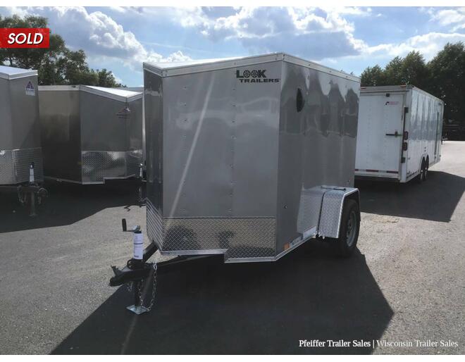 2023 5x8 Look ST DLX (Silver) Cargo Encl BP at Pfeiffer Trailer Sales STOCK# 72459 Exterior Photo