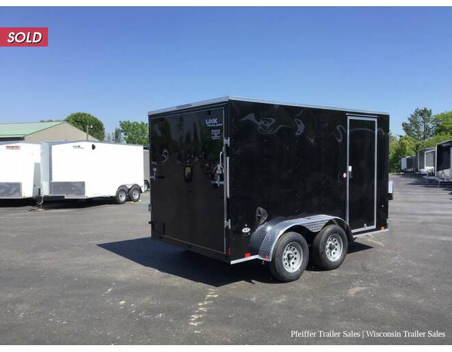 2023 7x12 Tandem Axle Look ST DLX (Back) Cargo Encl BP at Pfeiffer Trailer Sales STOCK# 324 Photo 6