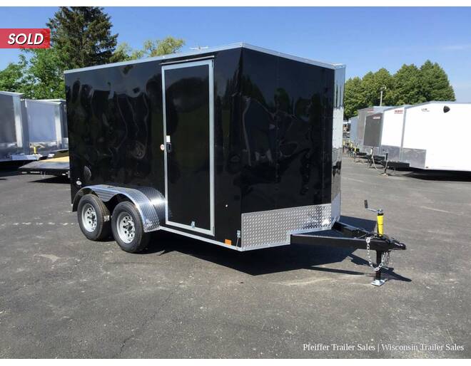 2023 7x12 Tandem Axle Look ST DLX (Back) Cargo Encl BP at Pfeiffer Trailer Sales STOCK# 324 Photo 8