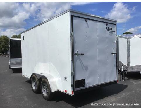 2023 7x14 Look ST DLX w/ 7ft Interior Height (White) Cargo Encl BP at Pfeiffer Trailer Sales STOCK# 69303 Photo 3