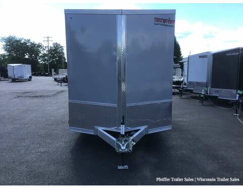 2023 7x14 Discovery Aluminum Endeavor w/ 7ft Interior Height (Silver) Cargo Encl BP at Pfeiffer Trailer Sales STOCK# 14881 Exterior Photo