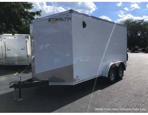 2023 7x14 Stealth Titan w/ 6 Inches Extra Height & Torsion Axles (White) Cargo Encl BP at Pfeiffer Trailer Sales STOCK# 97079 Photo 2