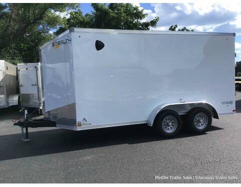 2023 7x14 Stealth Titan w/ 6 Inches Extra Height & Torsion Axles (White) Cargo Encl BP at Pfeiffer Trailer Sales STOCK# 97079 Photo 3