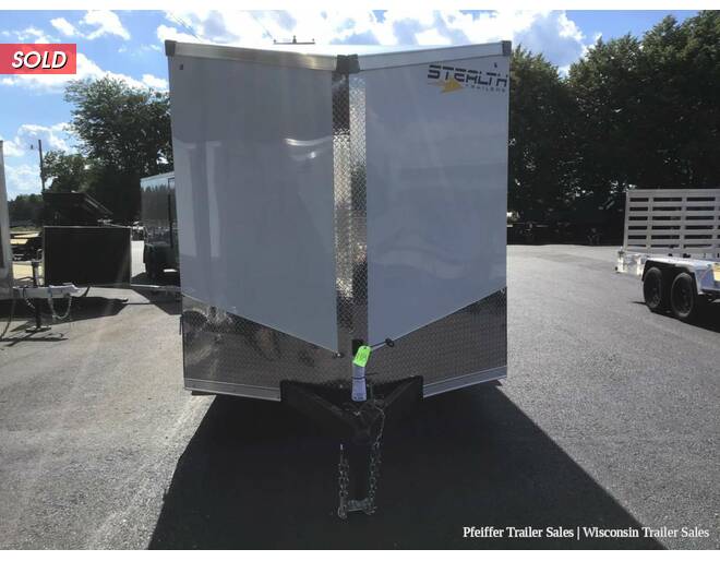 2023 7x14 Stealth Titan w/ 6 Inches Extra Height & Torsion Axles (White) Cargo Encl BP at Pfeiffer Trailer Sales STOCK# 97079 Exterior Photo