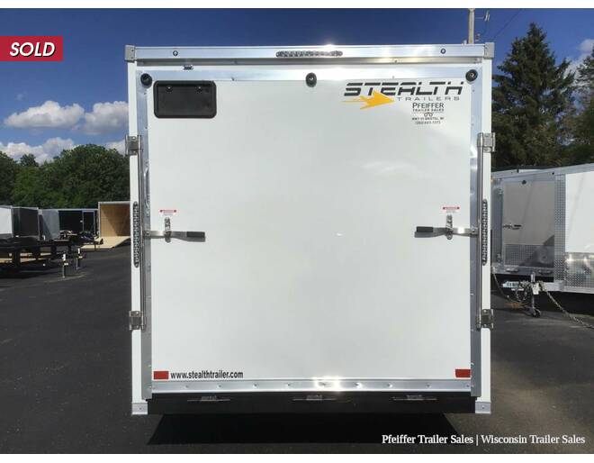 2023 7x14 Stealth Titan w/ 6 Inches Extra Height & Torsion Axles (White) Cargo Encl BP at Pfeiffer Trailer Sales STOCK# 97079 Photo 5