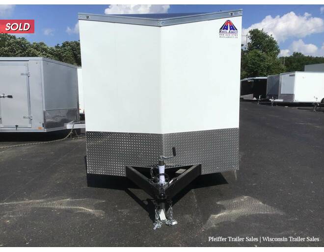 2022 7x16 Haul About Panther (White) Cargo Encl BP at Pfeiffer Trailer Sales STOCK# 5286 Exterior Photo