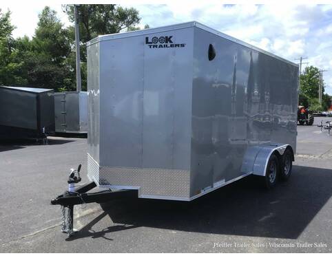 2023 7x16 Look ST DLX w/ 7ft Interior Height (Silver) Cargo Encl BP at Pfeiffer Trailer Sales STOCK# 69301 Photo 2