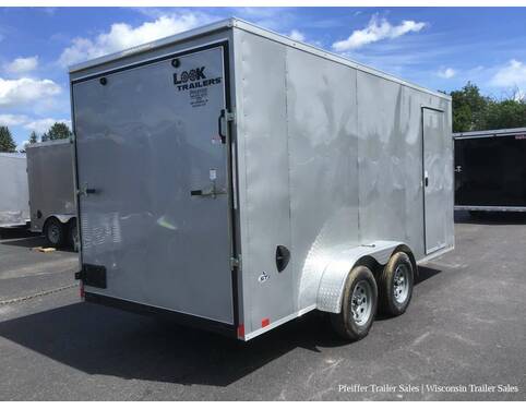 2023 7x16 Look ST DLX w/ 7ft Interior Height (Silver) Cargo Encl BP at Pfeiffer Trailer Sales STOCK# 69301 Photo 5