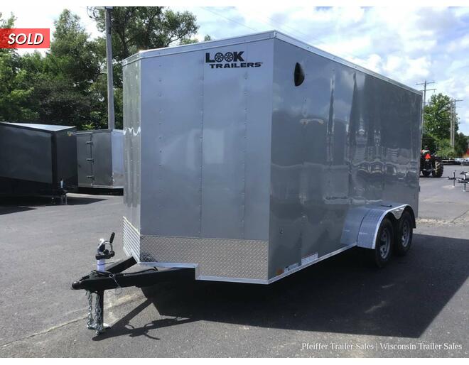 2023 7x16 Look ST DLX w/ 7ft Interior Height (Silver) Cargo Encl BP at Pfeiffer Trailer Sales STOCK# 69301 Photo 2