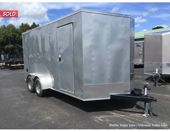 2023 7x16 Look ST DLX w/ 7ft Interior Height (Silver) Cargo Encl BP at Pfeiffer Trailer Sales STOCK# 69301 Photo 7