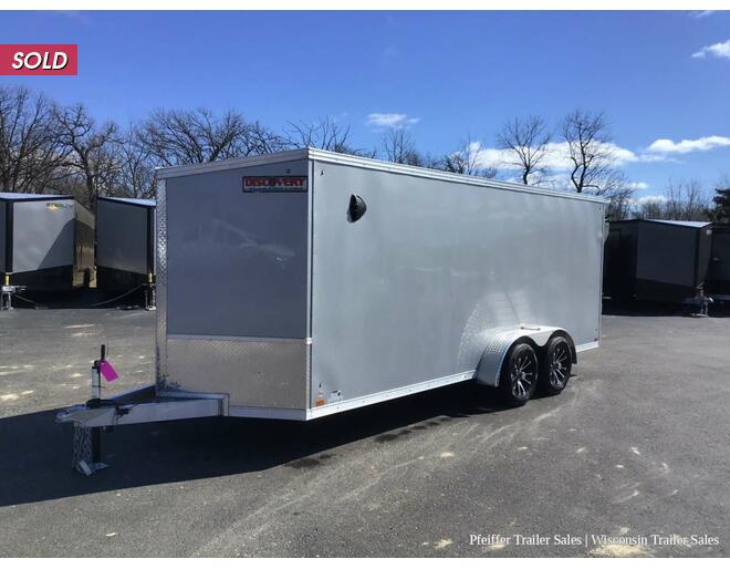 2022 $1,500 OFF! 7x18 Discovery Aluminum Endeavor (Silver) Cargo Encl BP at Pfeiffer Trailer Sales STOCK# 14886 Photo 2