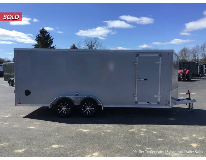 2022 $1,500 OFF! 7x18 Discovery Aluminum Endeavor (Silver) Cargo Encl BP at Pfeiffer Trailer Sales STOCK# 14886 Photo 7