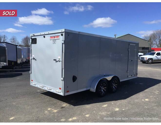 2022 $1,500 OFF! 7x18 Discovery Aluminum Endeavor (Silver) Cargo Encl BP at Pfeiffer Trailer Sales STOCK# 14886 Photo 6