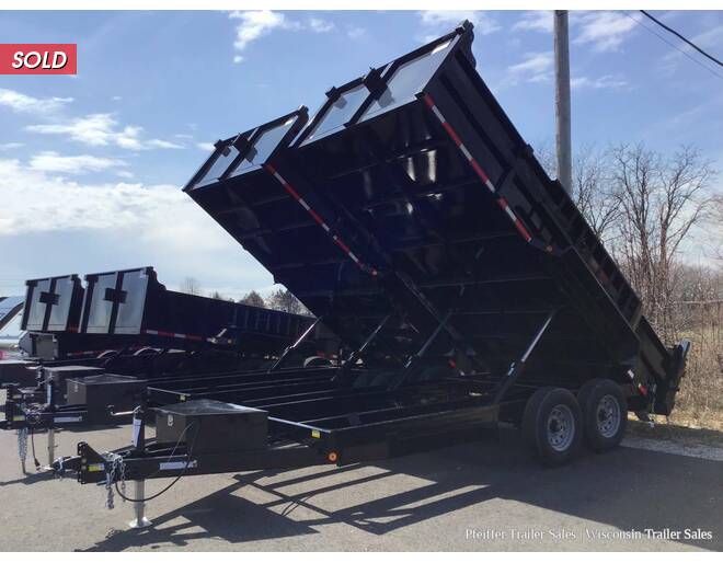 2024 7x16 14K Dump and Go Dump Trailer by Quality Steel & Aluminum Dump at Pfeiffer Trailer Sales STOCK# 47306 Photo 9