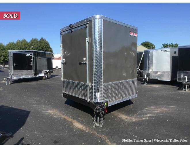 2023 8.5x25 10K Discovery Challenger SE Car Hauler w/ Snowmobile Combo Package (Pewter/Back) Auto BP at Pfeiffer Trailer Sales STOCK# 19428 Exterior Photo