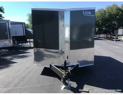 2023 7x12 Look Element SE (Charcoal) Cargo Encl BP at Pfeiffer Trailer Sales STOCK# 72480 Exterior Photo