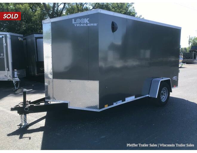 2023 $300 OFF! 7x12 Look Element SE (Charcoal) Cargo Encl BP at Pfeiffer Trailer Sales STOCK# 72480 Photo 2