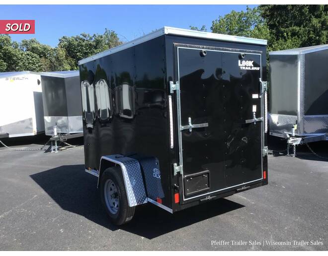 2023 $300 OFF! 5x8 Look ST DLX (Black) Cargo Encl BP at Pfeiffer Trailer Sales STOCK# 72458 Photo 4