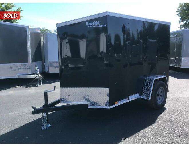 2023 $300 OFF! 5x8 Look ST DLX (Black) Cargo Encl BP at Pfeiffer Trailer Sales STOCK# 72458 Photo 2