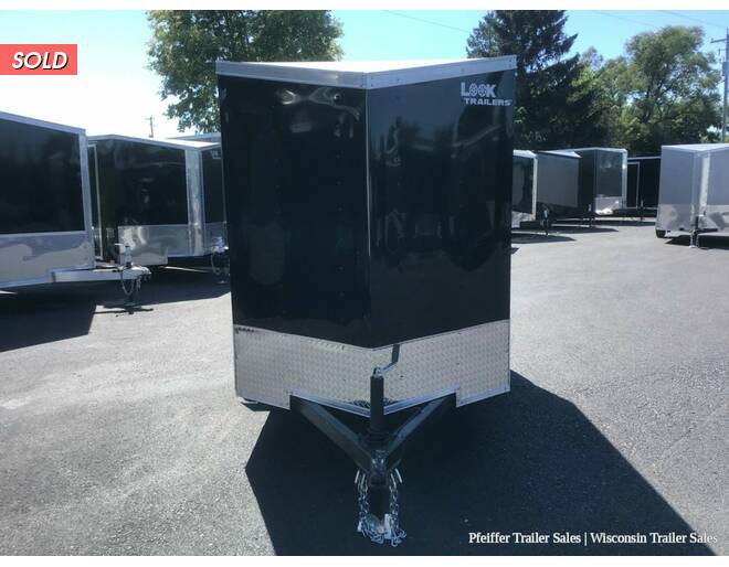 2023 $300 OFF! 5x8 Look ST DLX (Black) Cargo Encl BP at Pfeiffer Trailer Sales STOCK# 72458 Exterior Photo