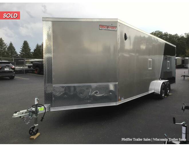 2023 $1,000 OFF! 7x29 Discovery Aero-Lite SE 4 Pl Snowmobile Trailer- 7ft Int. Height, Booster Pkg Snowmobile Trailer at Pfeiffer Trailer Sales STOCK# 19490 Photo 2