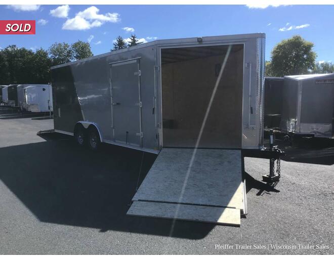 2023 8.5x25 10K Discovery Challenger SE Car Hauler w/ Snowmobile Combo Package (Silver/Charcoal) Auto BP at Pfeiffer Trailer Sales STOCK# 19427 Photo 9