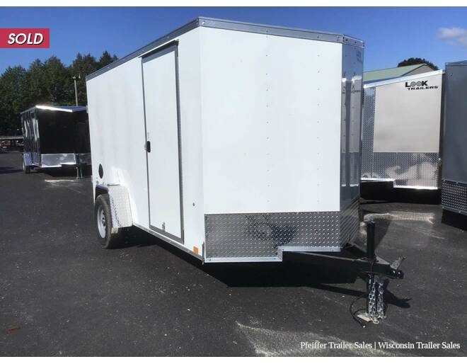 2023 6x12 Look ST DLX w/ Rear Double Doors (White) Cargo Encl BP at Pfeiffer Trailer Sales STOCK# 72474 Photo 7