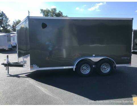 2023 7x14 Stealth Titan (Charcoal) Cargo Encl BP at Pfeiffer Trailer Sales STOCK# 97455 Photo 3