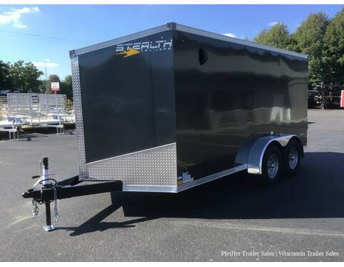 2023 7x14 Stealth Titan (Charcoal) Cargo Encl BP at Pfeiffer Trailer Sales STOCK# 97455 Photo 2