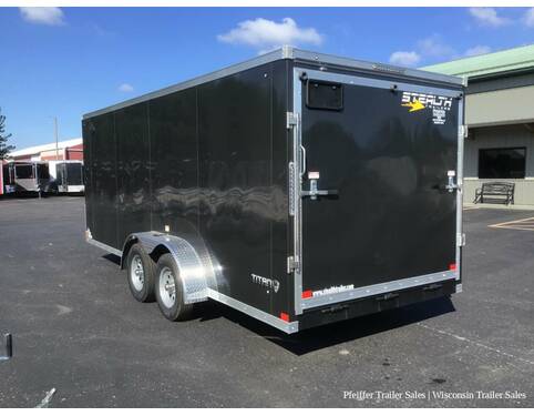 2023 7x18 Stealth Titan (Charcoal) Cargo Encl BP at Pfeiffer Trailer Sales STOCK# 97457 Photo 3