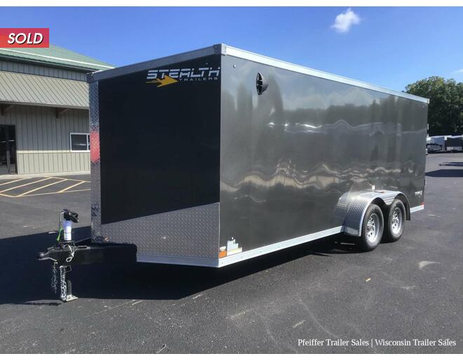 2023 $500 OFF! 7x18 Stealth Titan (Charcoal) Cargo Encl BP at Pfeiffer Trailer Sales STOCK# 97457 Photo 2
