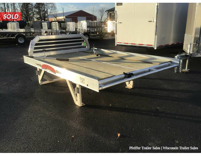 2023 Mission Trailers 2 Place Sport Deck Snowmobile Trailer at Pfeiffer Trailer Sales STOCK# 23975 Exterior Photo
