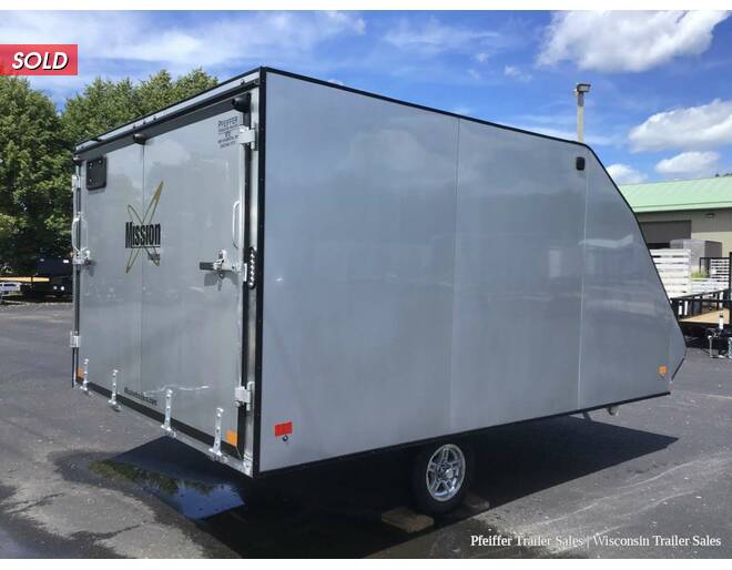 2023 $500 OFF! 101x12 Mission Crossover w/ Caliber Pkg & Aluminum Wheels (Silver) Snowmobile Trailer at Pfeiffer Trailer Sales STOCK# 23845 Photo 6